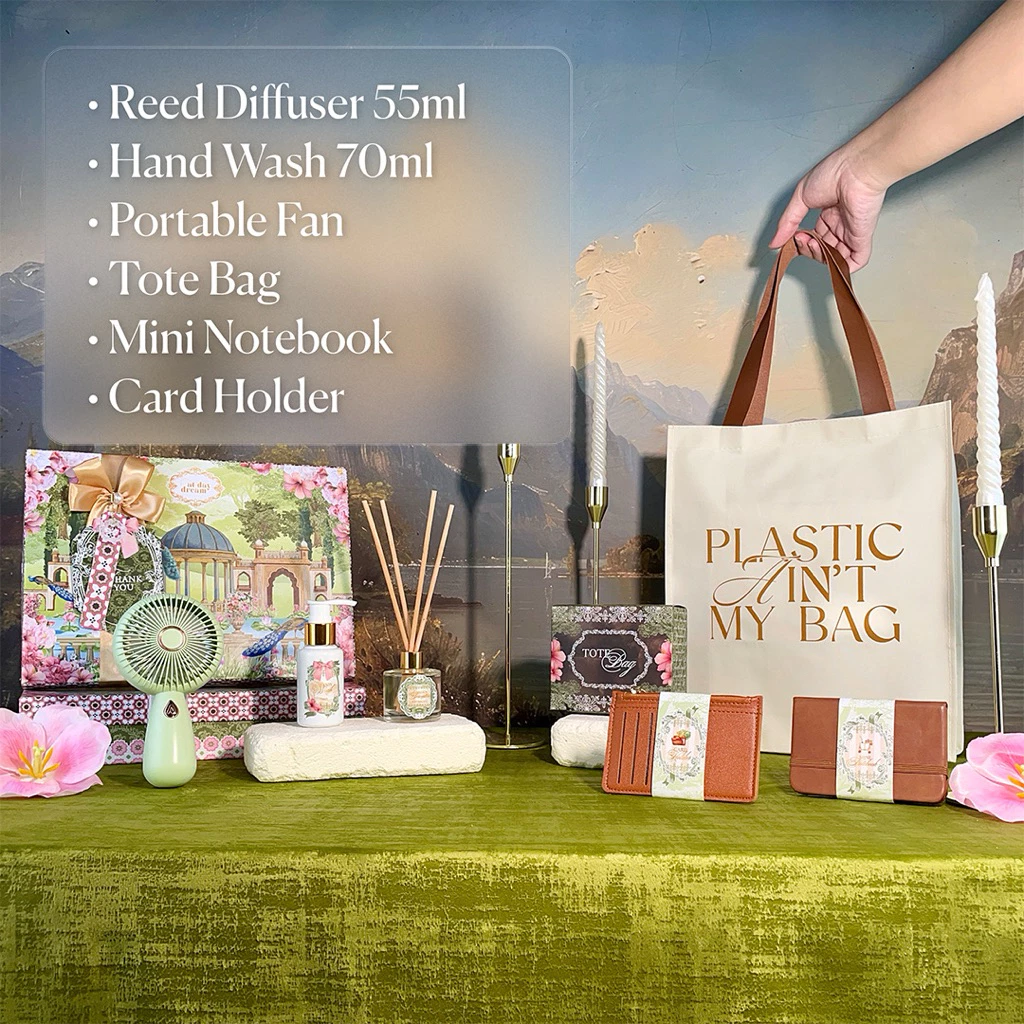 ALENIA Gift Set Hardbox Souvenir & Gift Wedding Birthday Wisuda - at daydream