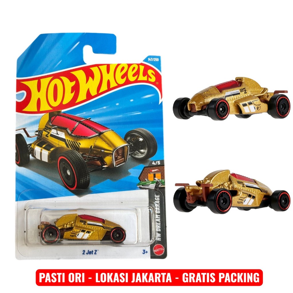 Jual Hot Wheels Treasure Hunt 2 Jet Z Gold Lot G 2026 | Shopee Indonesia