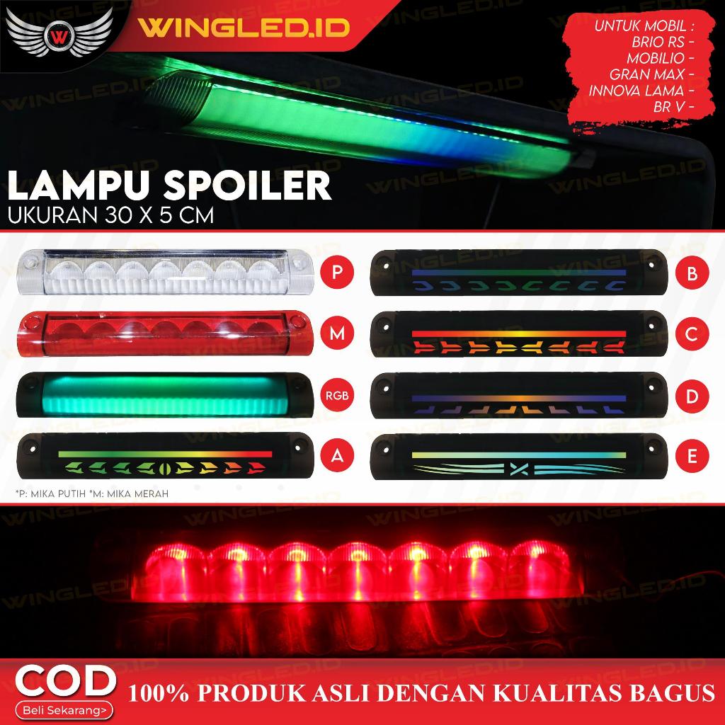 Jual Lampu Spoiler Mobil Brio RS 2018-UP/Mobilio 2013-2016/Grandmax ...