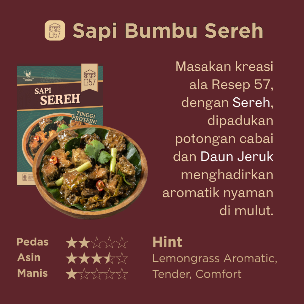 Jual RESEP 57 - Paket RTE Ayam Sapi Boneless lauk Siap Saji Makanan ...