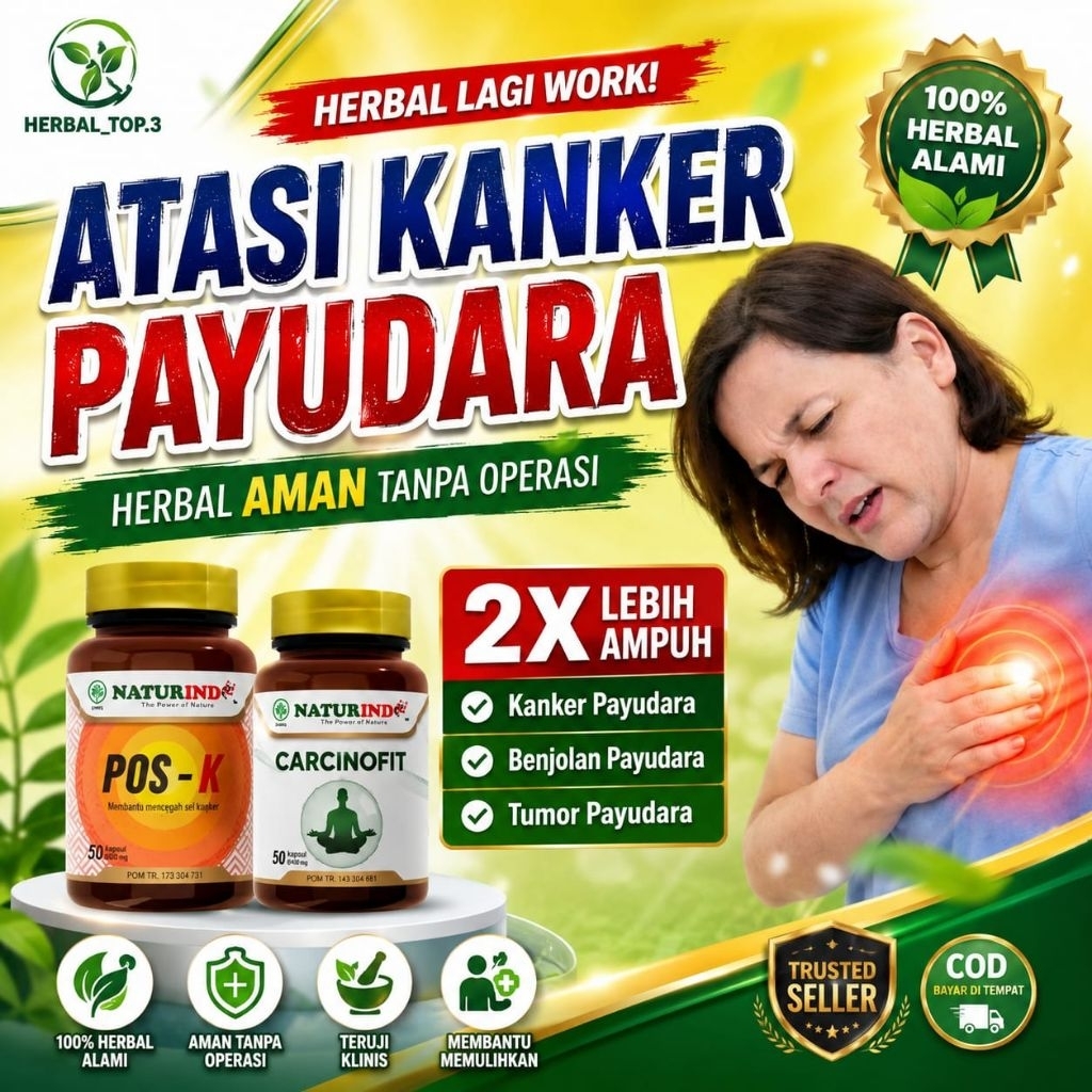 Obat Kanker Payudara Tumor Kista Benjolan Herbal Paling Ampuh Carcinofit Posk