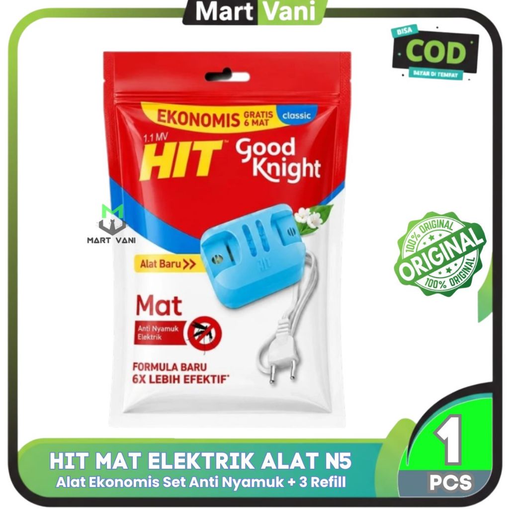 Jual HIT MAT ELEKTRIK ALAT N5 + REFILL | Shopee Indonesia