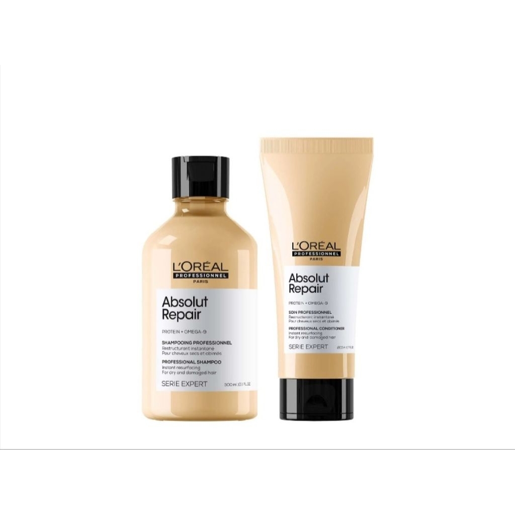 LOREAL SERIE EXPERT ABSOLUT REPAIR SHAMPOO & CONDITIONER