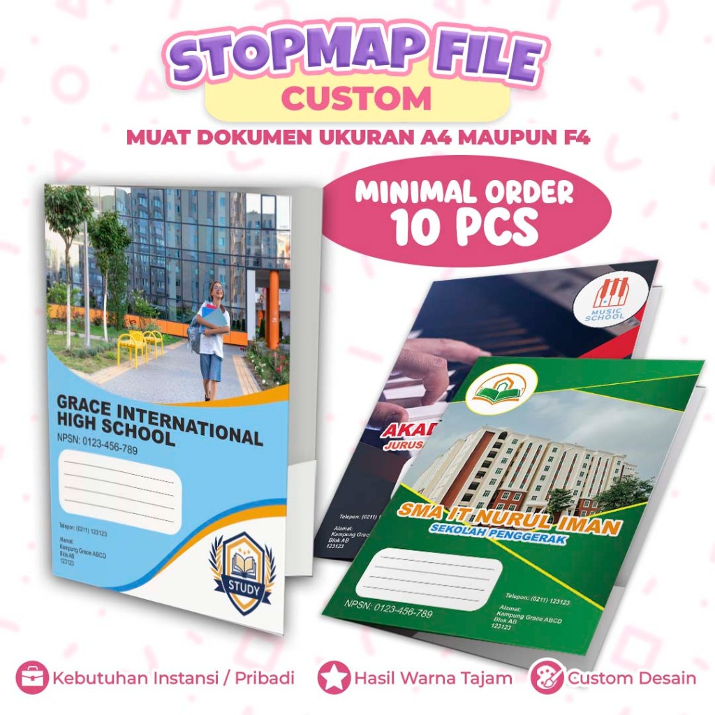 Jual [minimal order 10 pcs] - STOPMAP CUSTOM - Map Custom - Pilihan ...