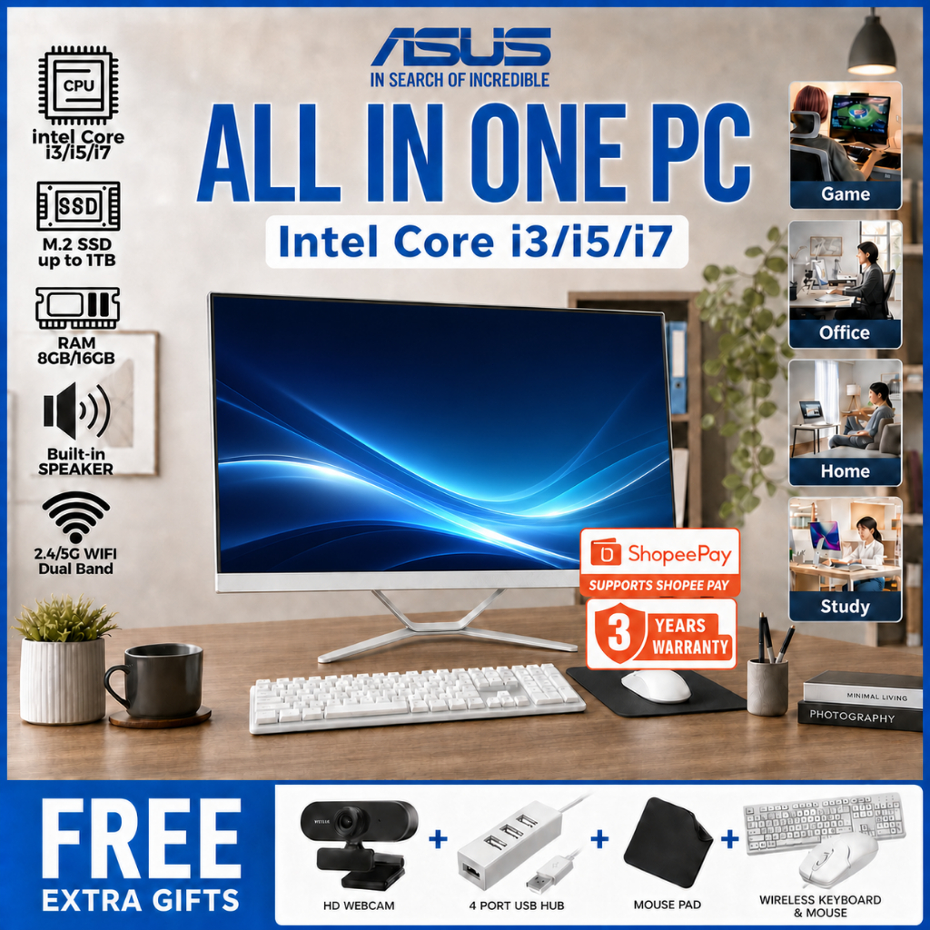 Jual ASUS Komputer Full Set CPU Pc All-In-One Baru, Prosesor Core I3/I5 ...