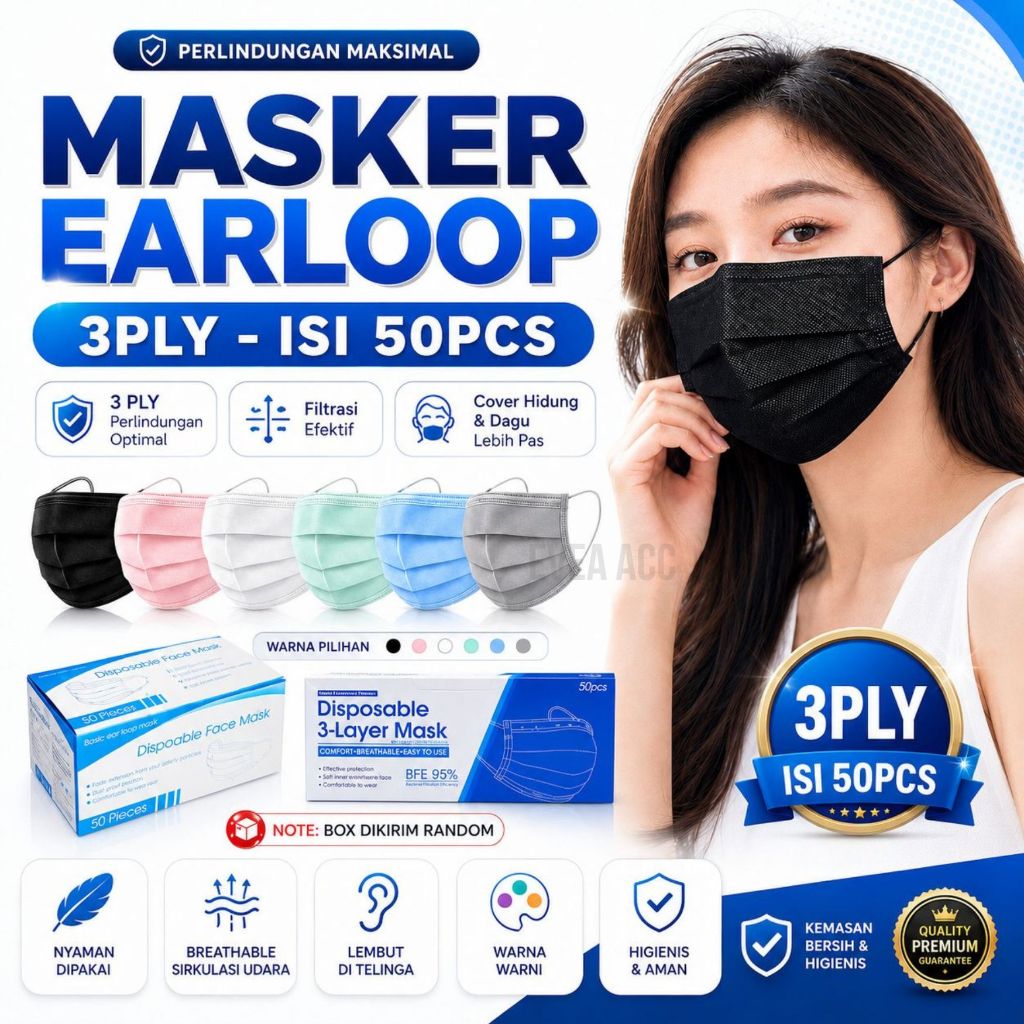 Jual Masker Kesehatan Terlengkap & Harga Terbaru Juli 2026 | Shopee ...