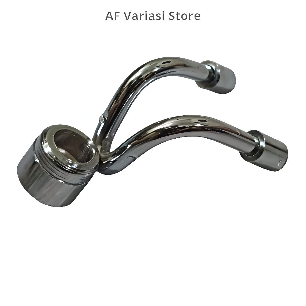 Gantungan Barang Motor Playboy Besi Stainless Chrome Full Padat Kuat