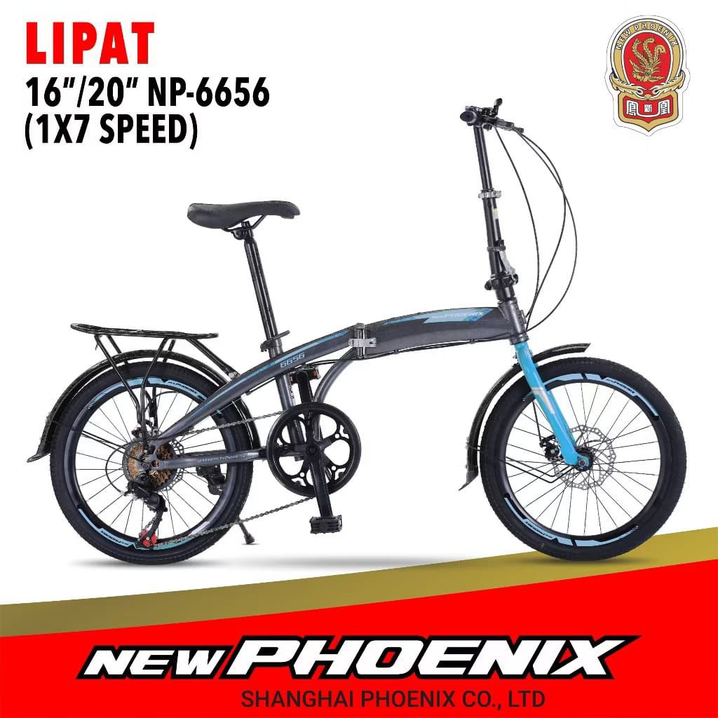 Sepeda lipat New Phoenix 20 inch