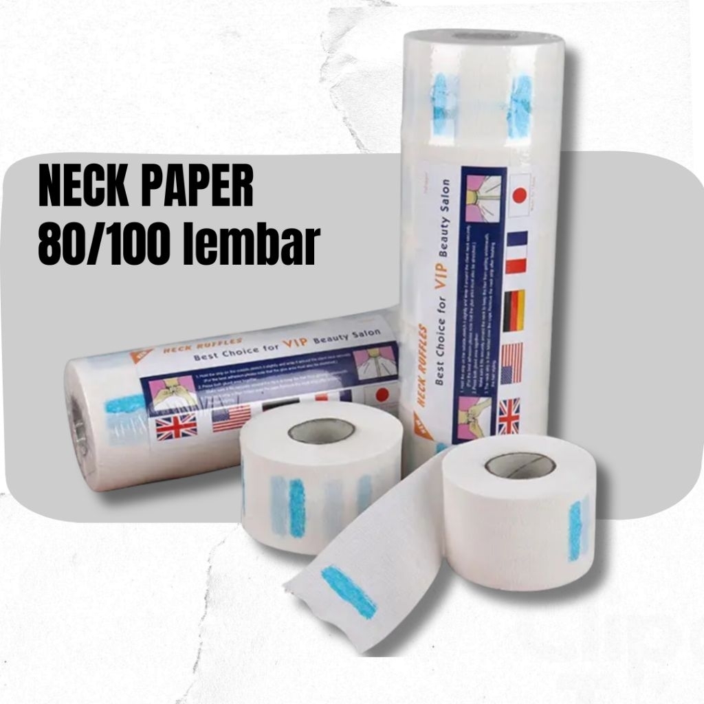 Tisu Barber Neck Paper Barbershop dan Salon untuk Cukur Rambut