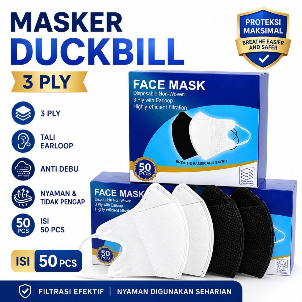 Jual Masker 1 Box Terlengkap & Harga Terbaru Agustus 2026 | Shopee ...