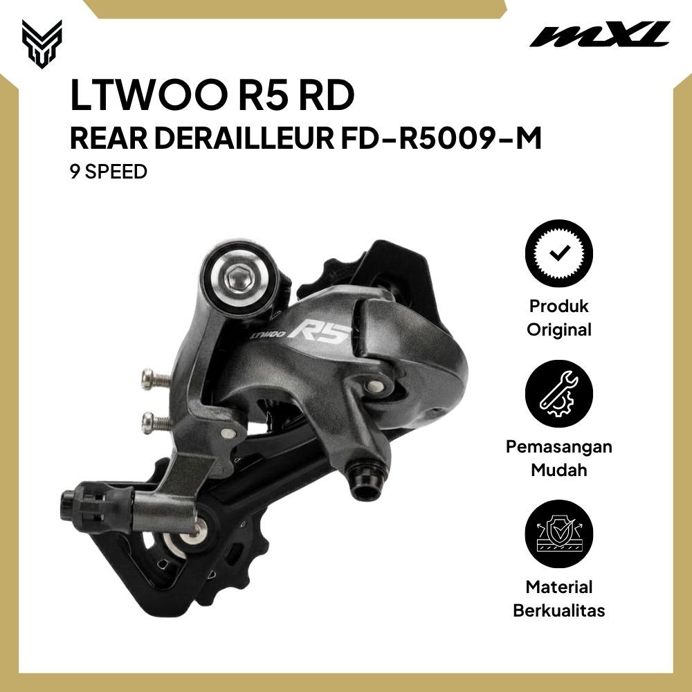 Jual LTWOO RD Rear Derailleur R5 2x9 Speed FD-5009-M Sepeda | Shopee ...