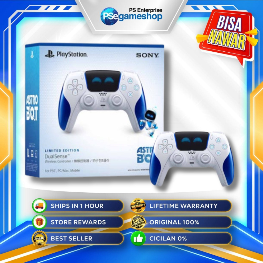 Jual PS5 Playstation Dualsense Dual Sense Controller Wireless Astro Bot ...