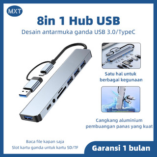 Jual MXT 8in1 USB HUB 3.0 Type C Ke Usb Converter adapter USB HUB Type ...