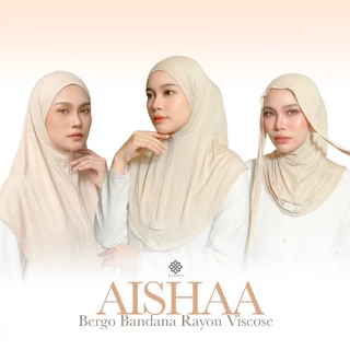 KANIYA - Bergo Aishaa Bando Spandex Rayon Viscose