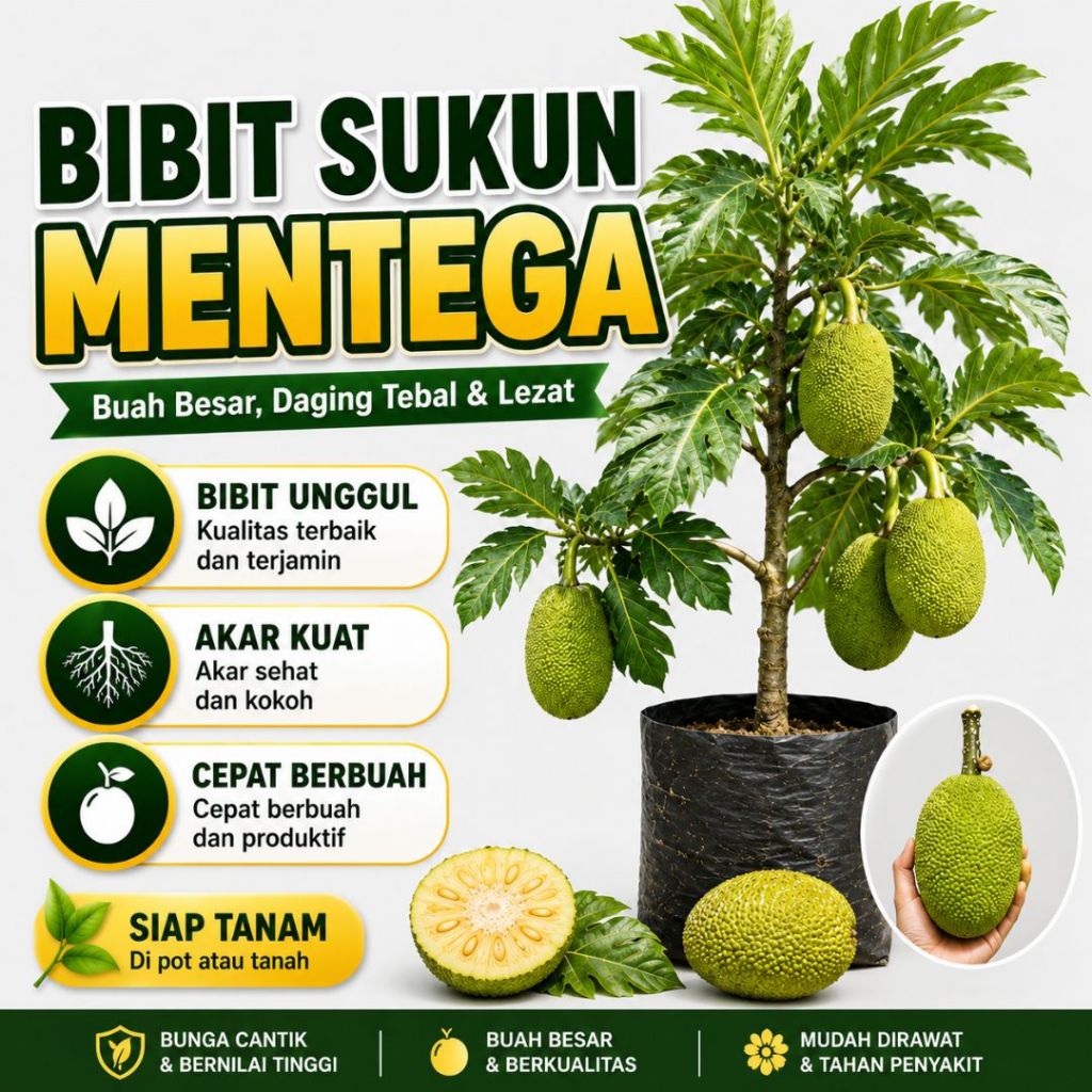 Bibit Sukun Mentega