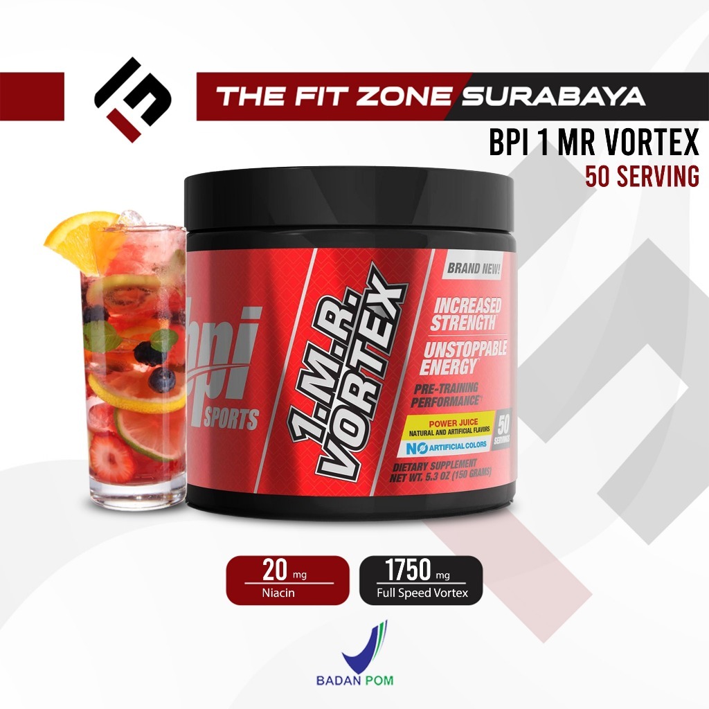 Jual BPI SPORTS 1.M.R Vortex 50 Serving Supplementasi Fitness Pre ...