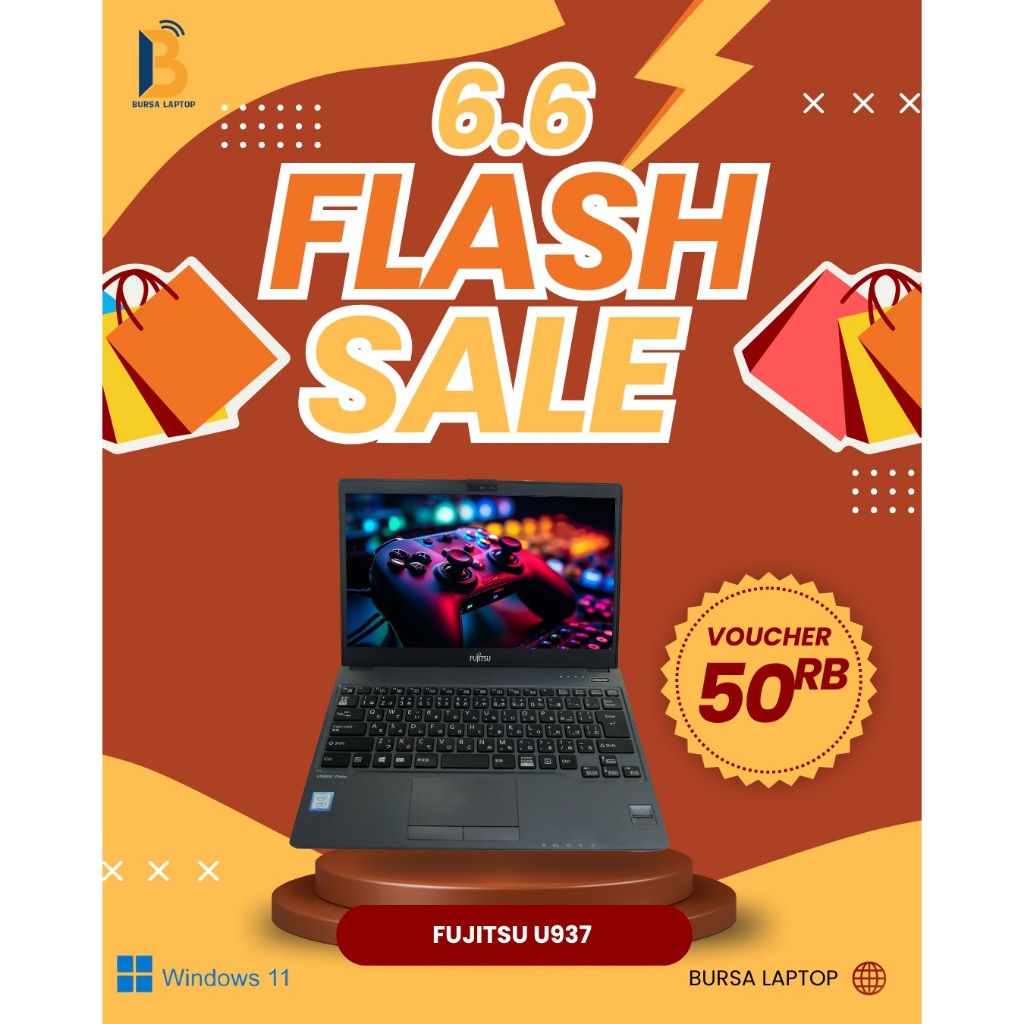 Jual Fujitsu Lifebook U937 Touchscreen Core I5 Gen 7 8 Ram 8gb Ssd