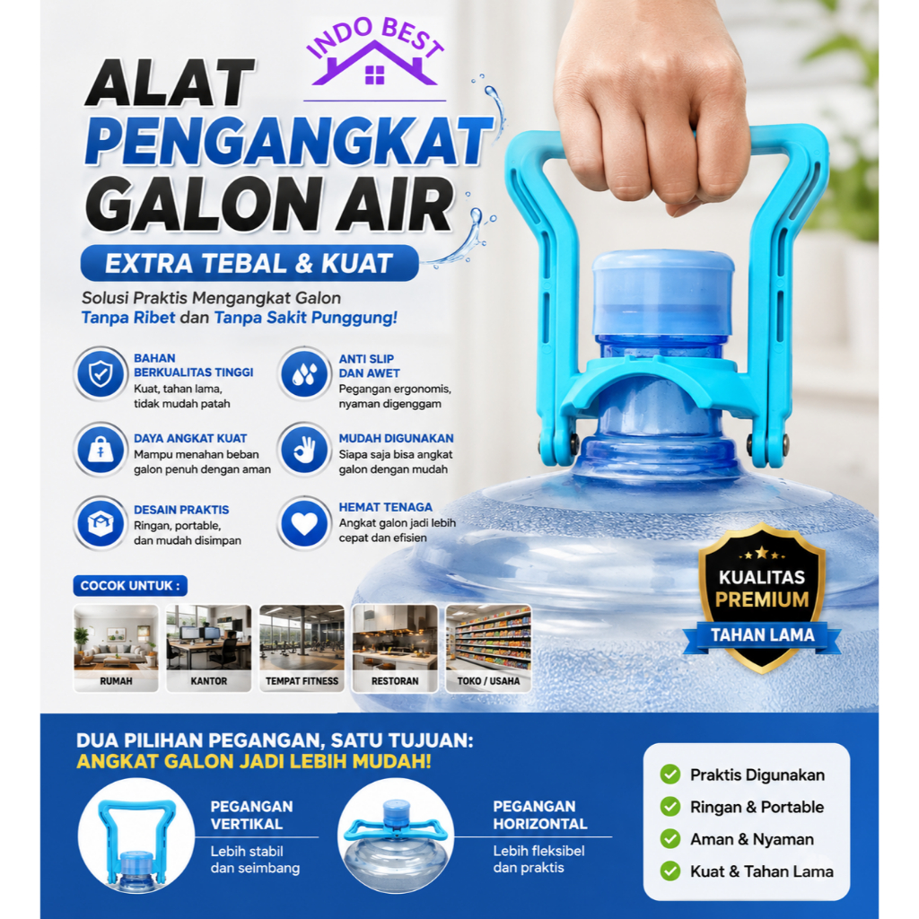 Jual Indoboss | Alat Bantu Angkat Galon Praktis | Pengangkat Botol Air ...