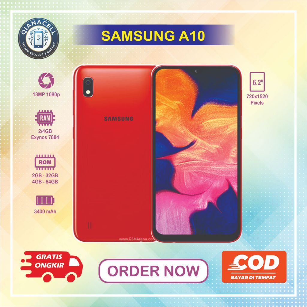 HP Samsung Galaxy A10 Second 4G LTE Garansi 1 Tahun