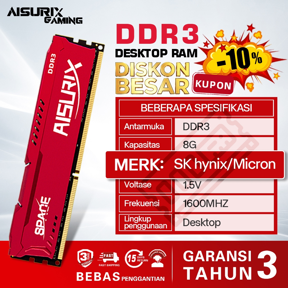 Jual ram 8gb ddr5 Harga Terbaik & Termurah Juli 2026 | Shopee Indonesia