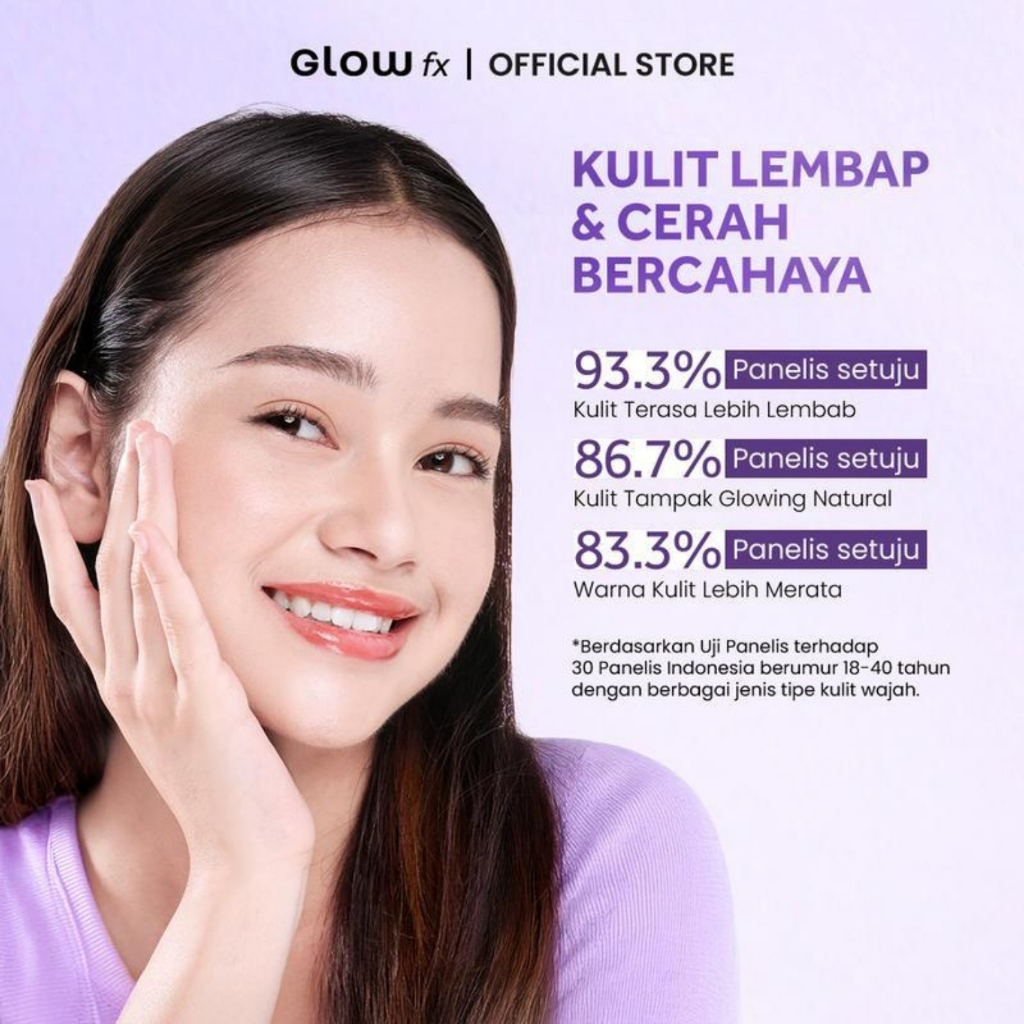 Jual GLOW FX Glow Bomb Rice Toner Wajah 100ml Hydrating & Brightening ...