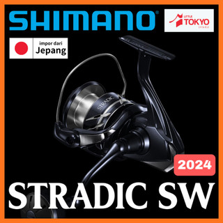 Reel Pancing Shimano Stradic SW Terbaru 2024 Spinning Reel Original Jepang
