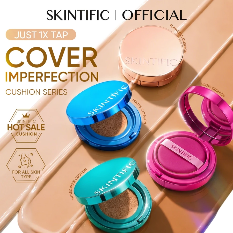 SKINTIFIC -  Cushion Series | Glow Cushi...