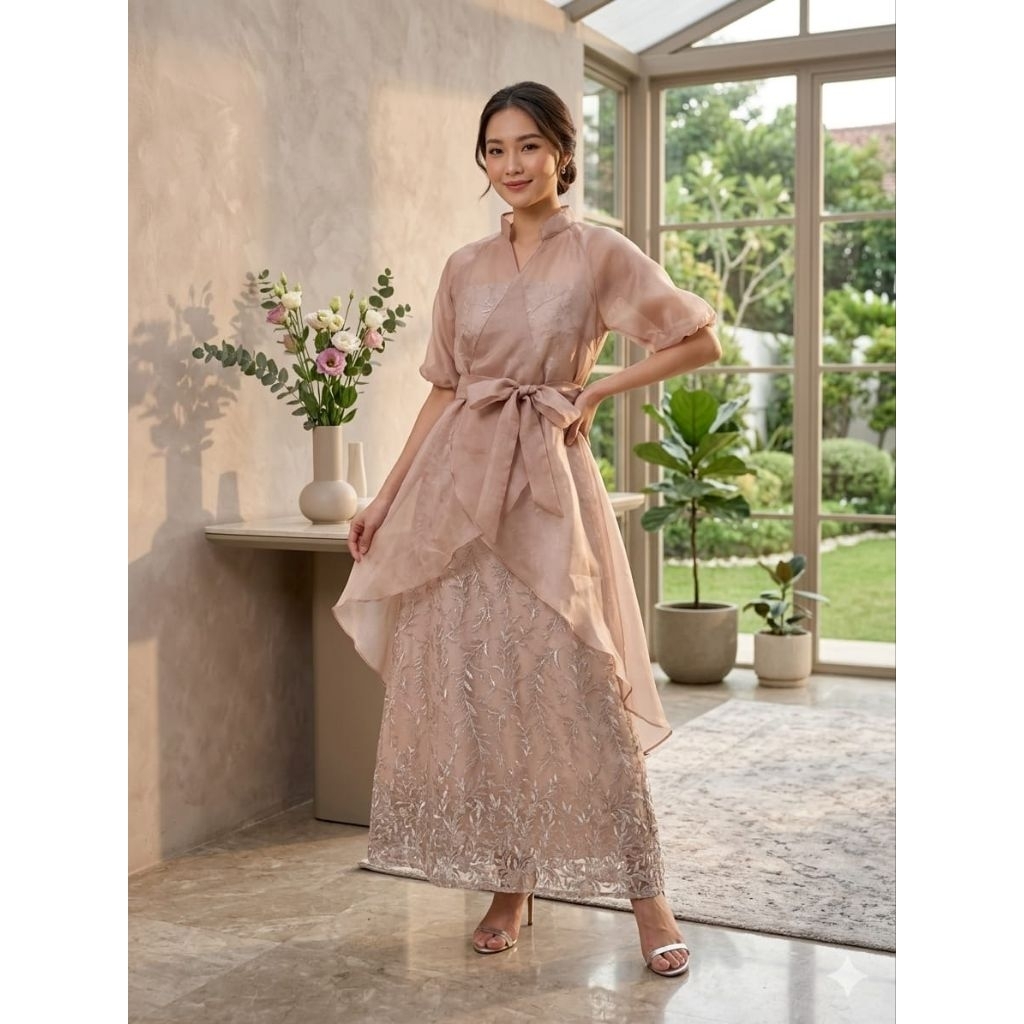 dress brokat elegant party 11 Dress ideas