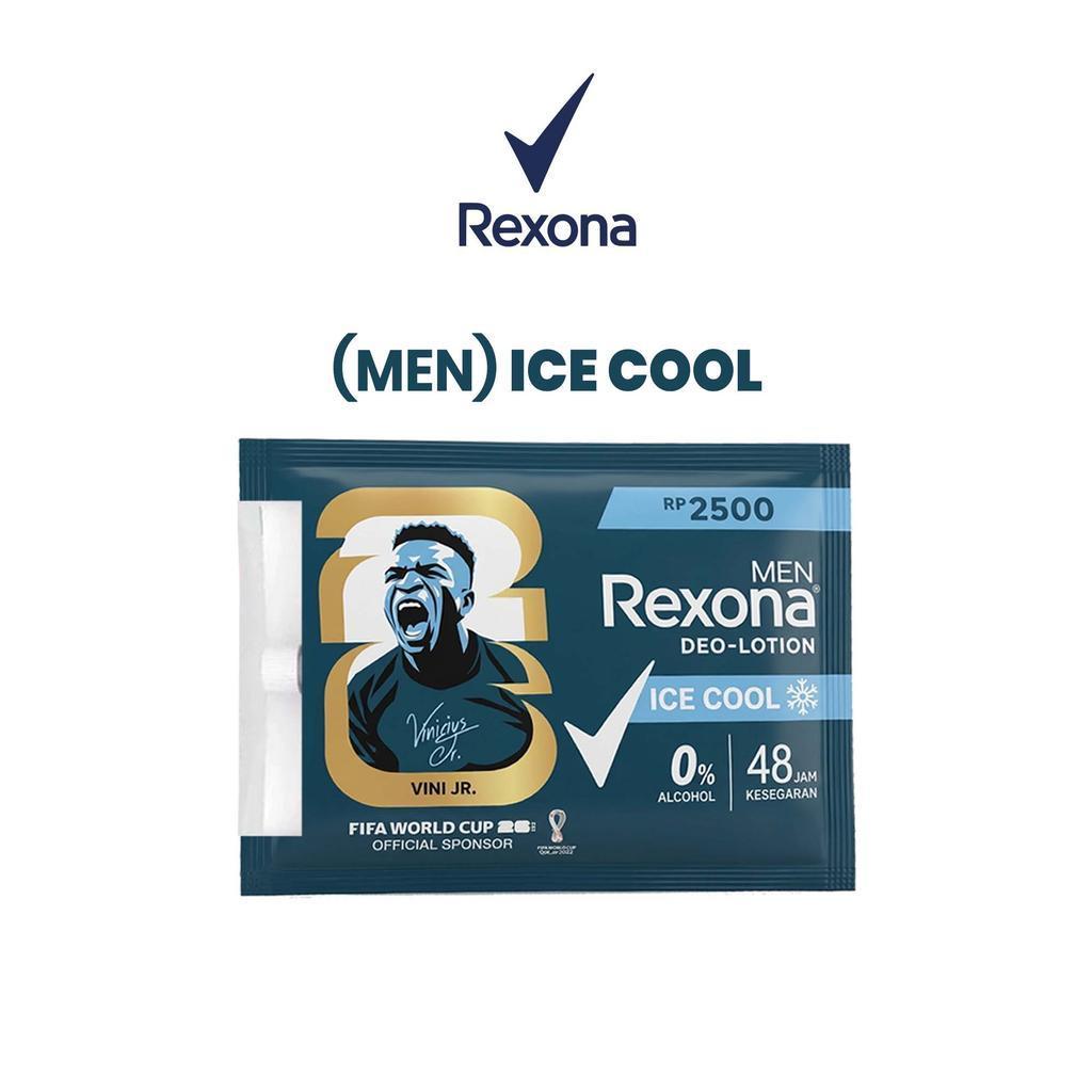 Rexona Men Deo Lotion Ice Cool 12個セット Jual REXONA Deo Lotion Deodorant Sachet 9g - Men Ice Cool | Free