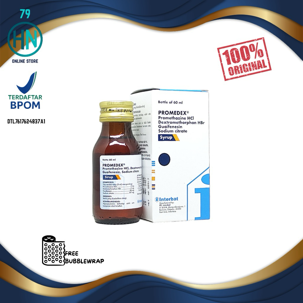 Jual Promedex Sirup 60 ml | Shopee Indonesia
