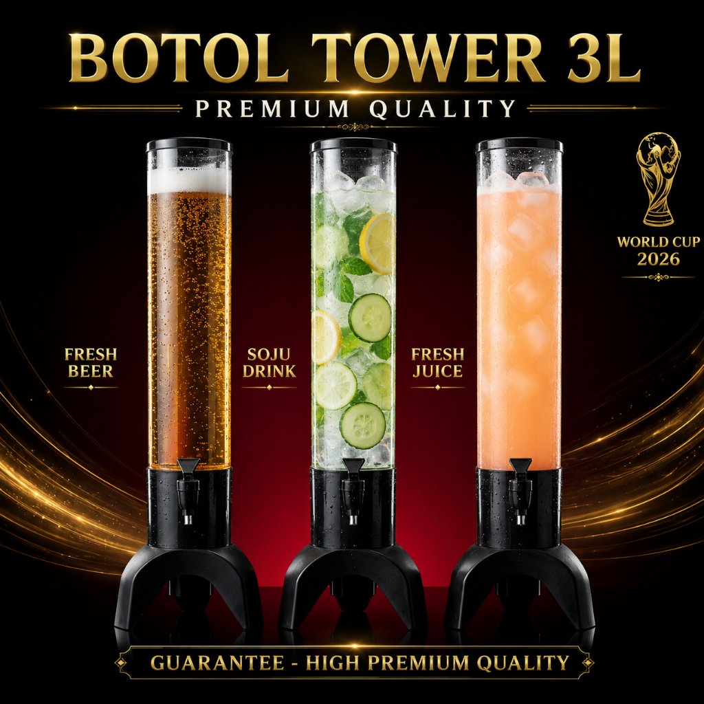 Jual BERGARANSI 3 Liter Botol Tower Dispenser Premium Quality Garansi 1 ...