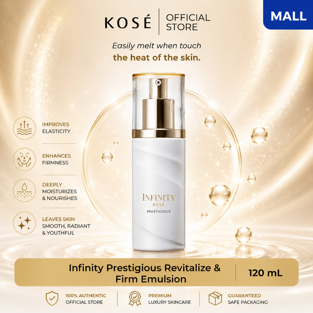 Jual KOSE Infinity Prestigious Revitalize & Firm Emulsion 120ml