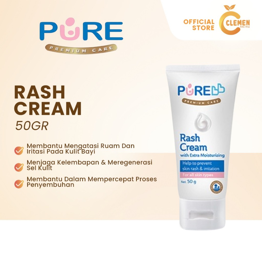 Jual Pure BB Rash Cream 50gr | Shopee Indonesia