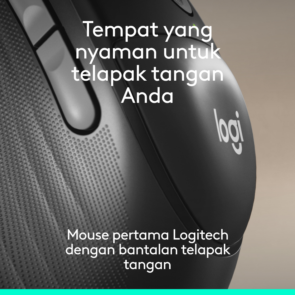 Logitech Signature Comfort Plus M850 L Wireless Mouse, Mouse Bluetooth dengan Bantalan Telapak Tangan, Klik Senyap, Baterai 24 Bulan, Tombol yang Dapa (4)