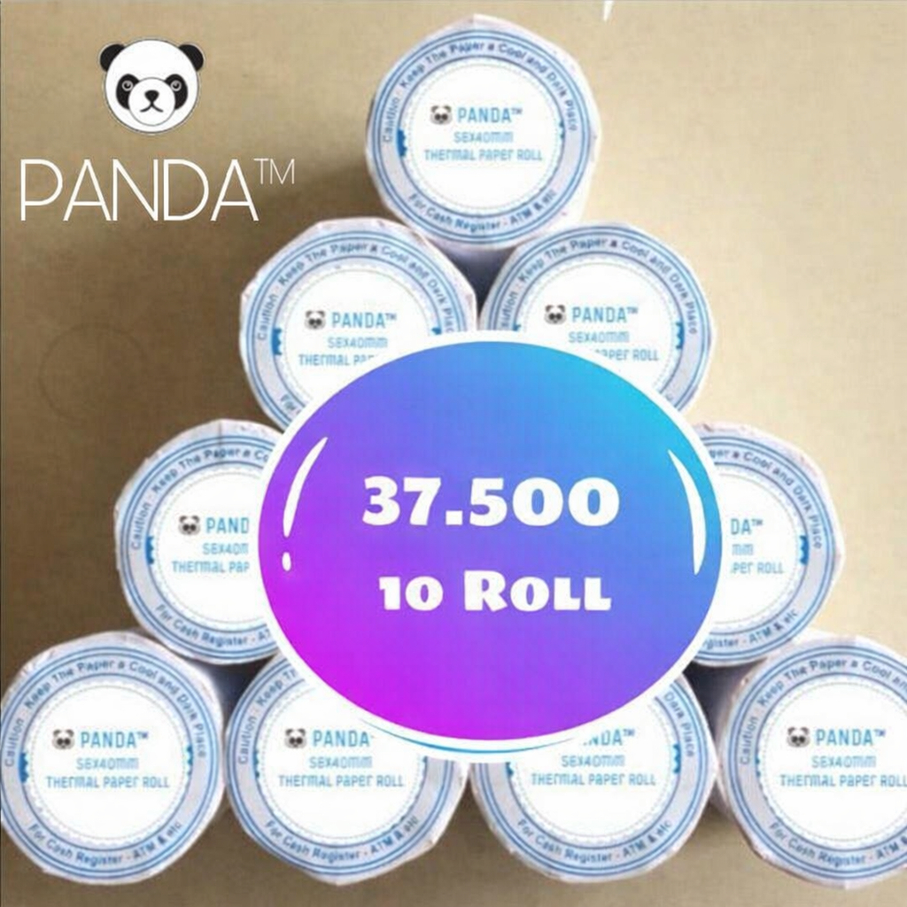 KERTAS STRUK KASIR/PPOB PAPER ROLL 58x40 MM THERMAL POS RECEIPT MINI PORTABLE/MOBILE PRINTER 58MM