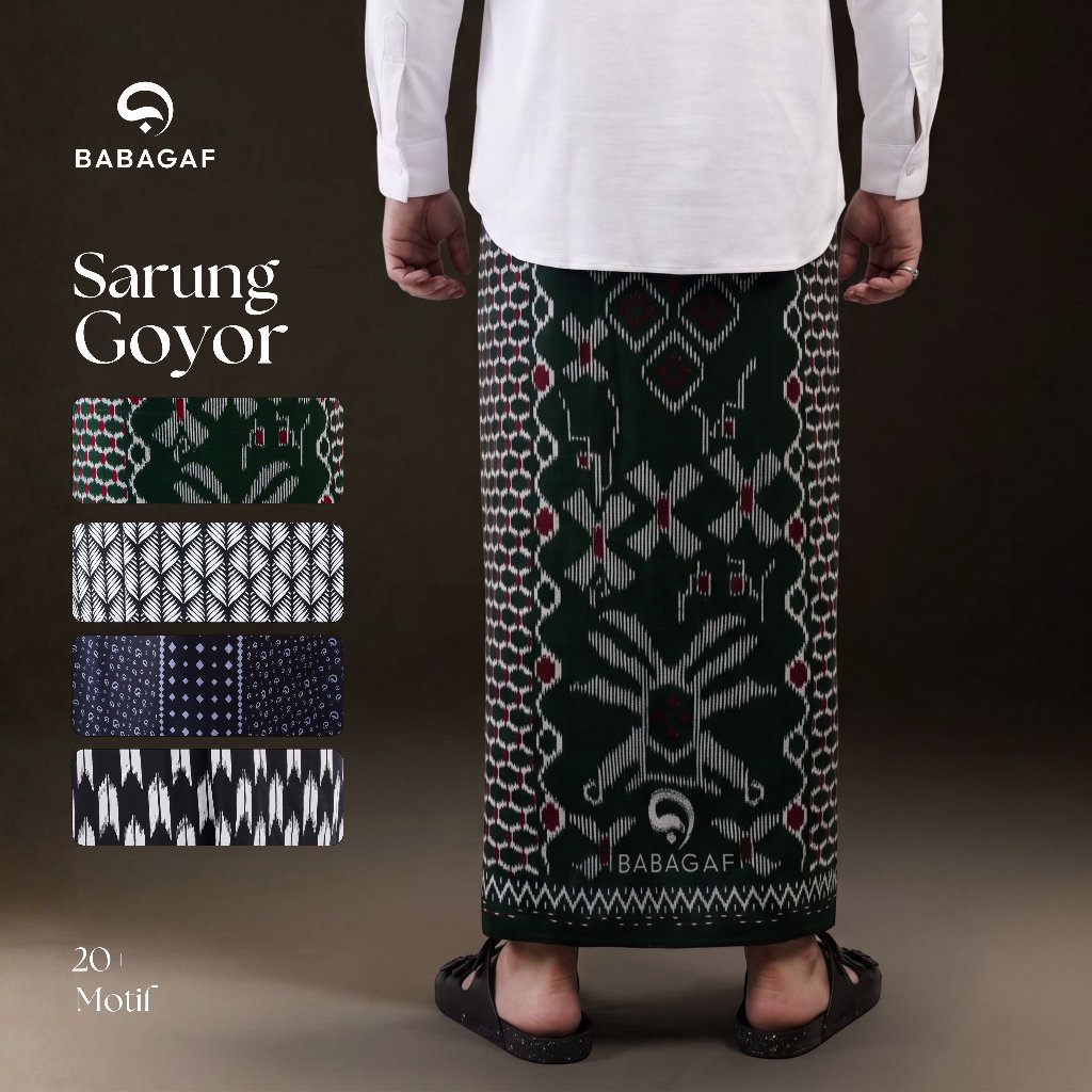 BABAGAF Sarung Goyor Semua Motif Rayon Premium
