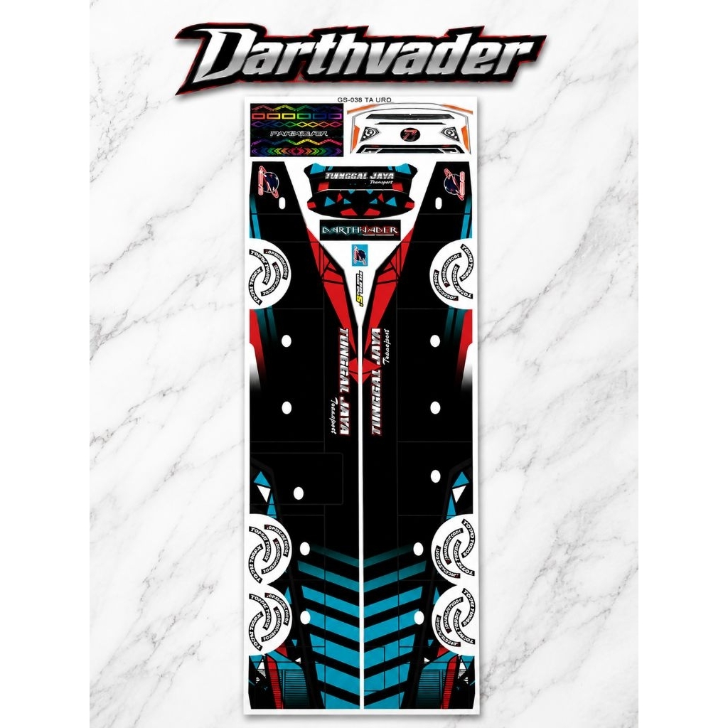 Jual Stiker Livery Miniatur Bus RKC Tronton UHD Jb5 | Shopee Indonesia