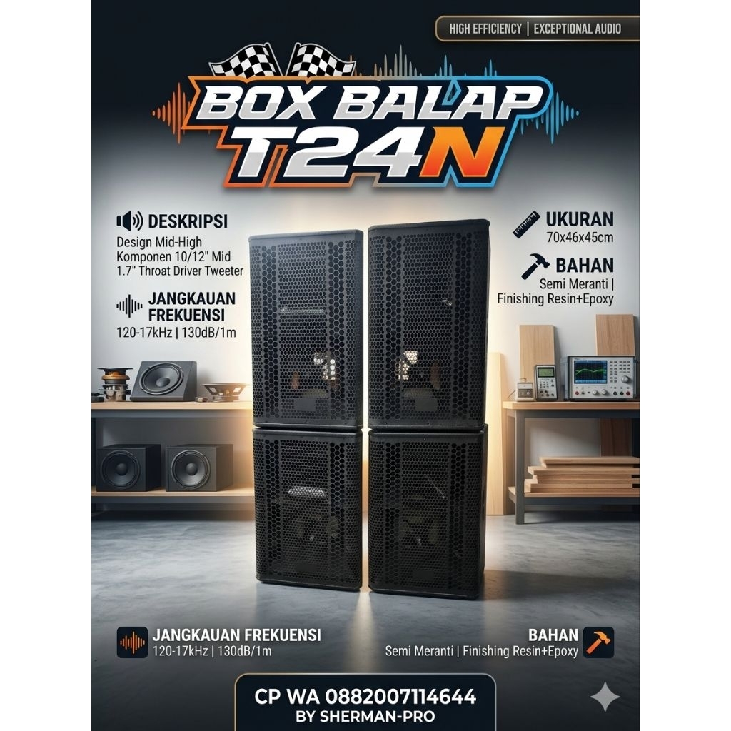 Jual BOX BALAP T24N custom | Shopee Indonesia