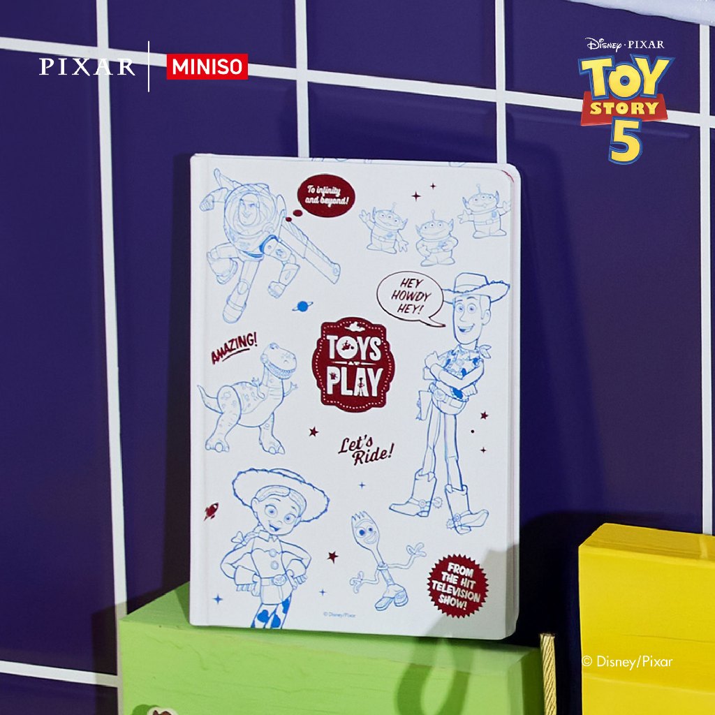 Jual MINISO X Disney Pixar Collection A5 Gold-stamped Hardcover Book ...
