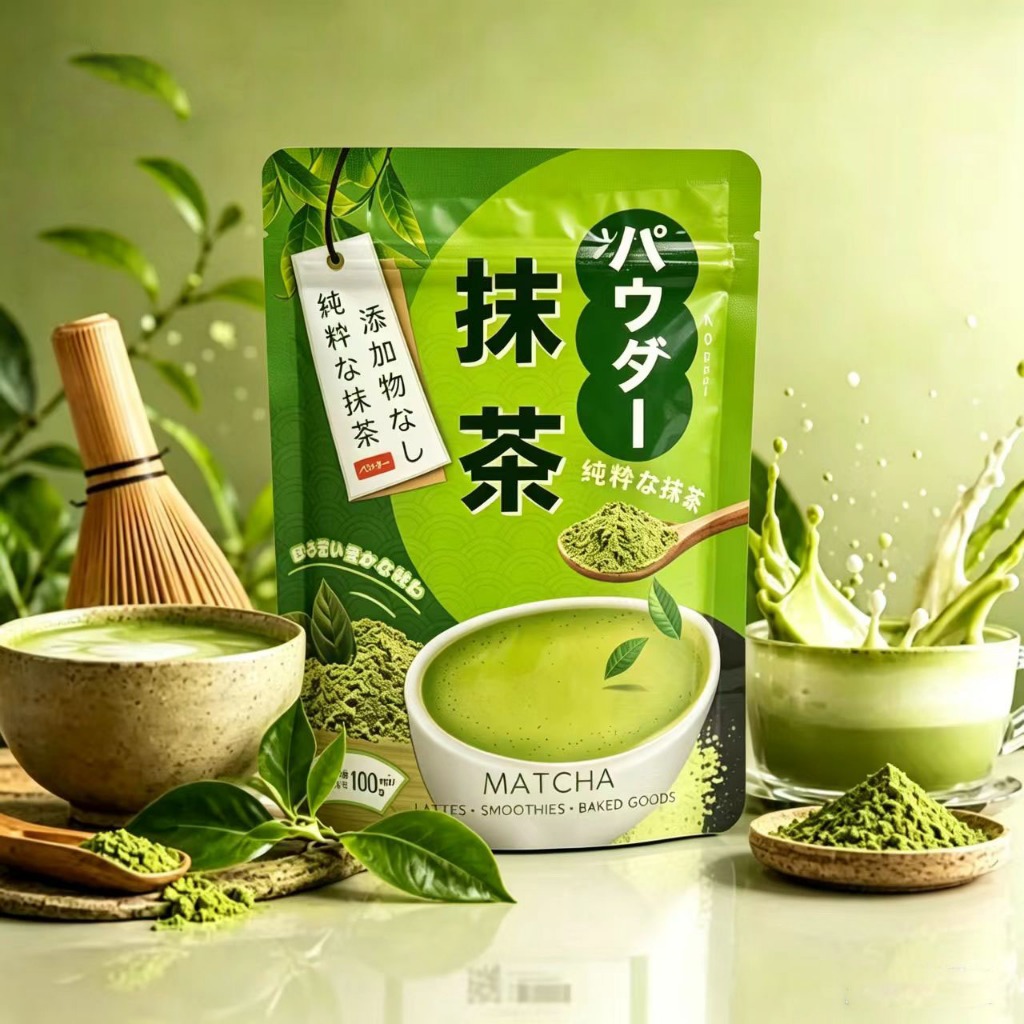 Jual Matcha Powder (100%) Japanese Pure Green Tea 100g Bubuk Minuman ...