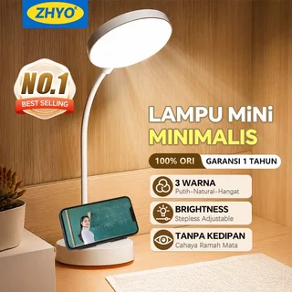 Lampu Meja LED 3 Warna USB Lipat Untuk Belajar
