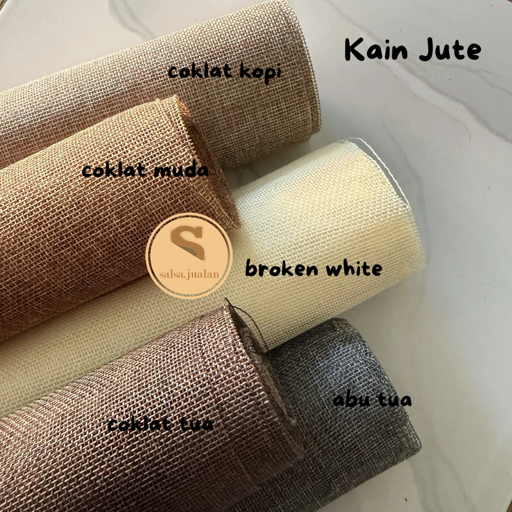 Jual Kain Jute / Kain Goni / Bahan DIY Buket | Shopee Indonesia