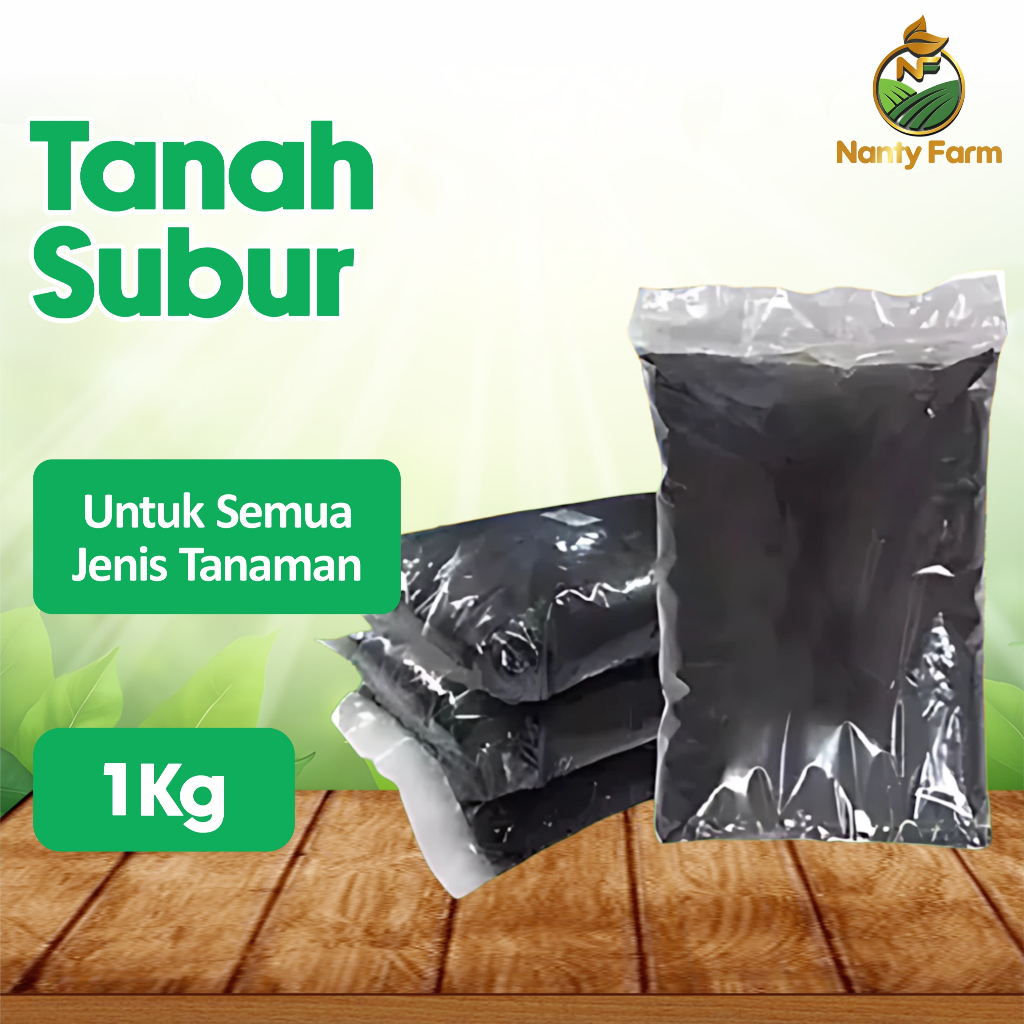 Media Tanam Tanah Subur Kompos 1kg Untuk Semua Tanaman