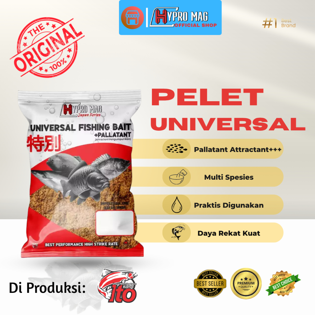 Pelet Pancing Hypromag Universal Fishsing bait