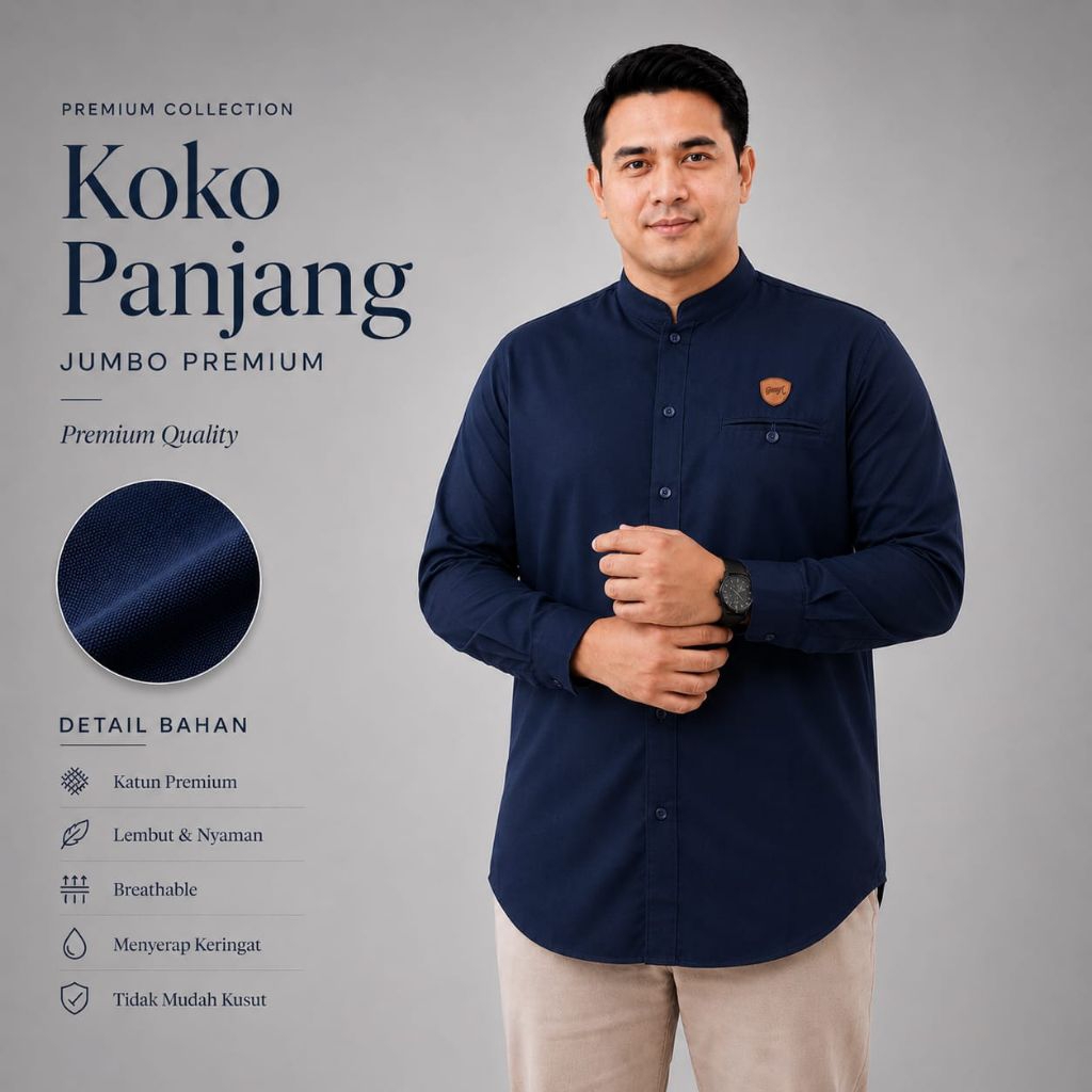 Kemko Pria Terbaru Murah Jumbo Xxl Xxxl 4xl 5xl 7xl 9xl