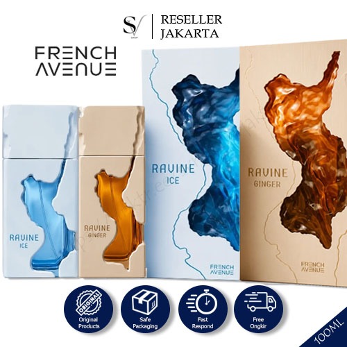 Jual French Avenue Ravine Ice & Ravine Ginger Extrait de Parfum 100ML ...