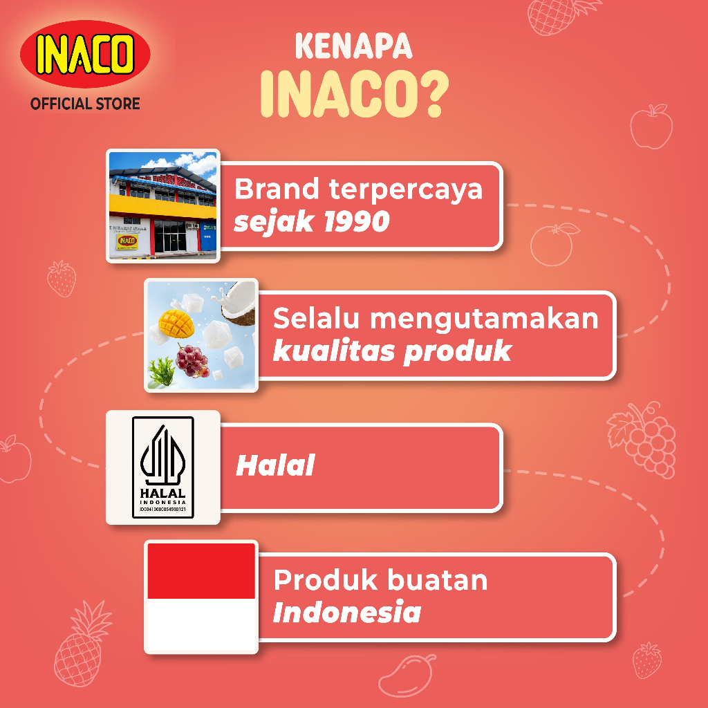 Jual INACO Mini Jelly 50pcs | Shopee Indonesia