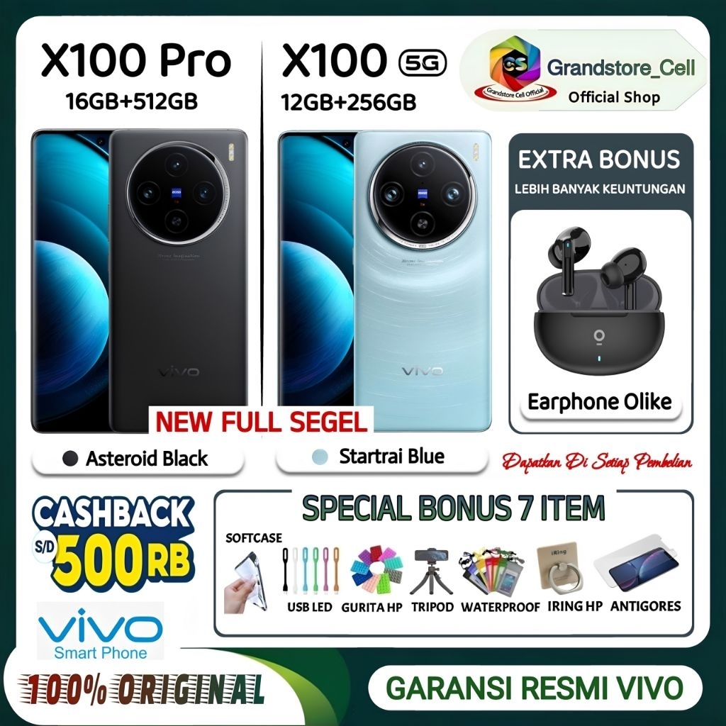 Jual Vivo X100 Terlengkap & Harga Terbaru Agustus 2026 | Shopee Indonesia