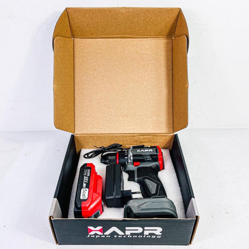 Jual PROMO APR RAJA BOR CORDLESS BRUSHLESS TYPE AP12+ 10mm keyless auto ...