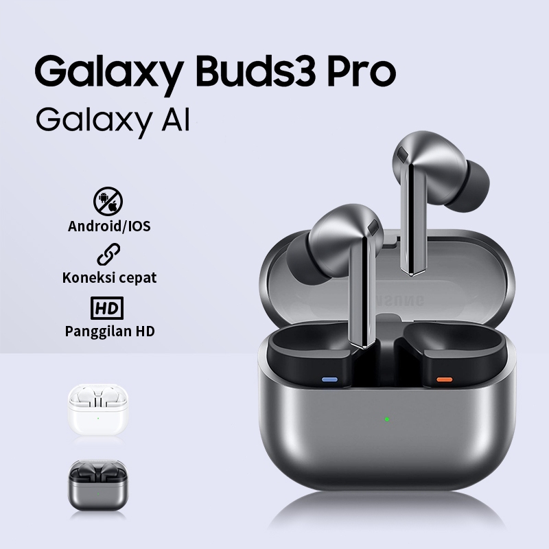 Stok Siap Buds 3 Pro Wireless Bluetooth Earphone Headset Clone 1 : Tws Telinga N